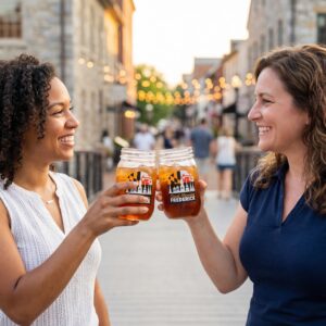 Good Morning Frederick – 16 oz Reusable Mason-Style Cup