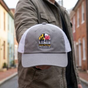 Good Morning Frederick Mesh Snapback Hat